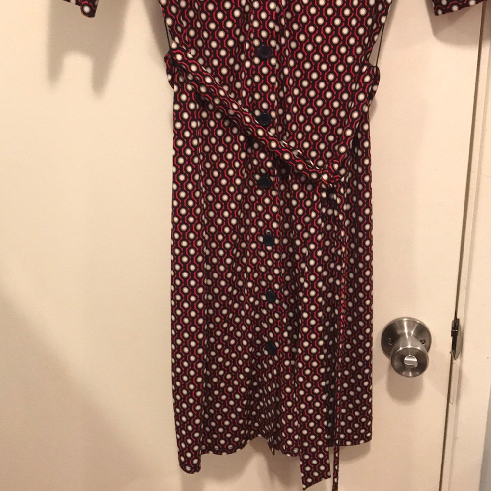 Mod Pattern Shirt Dress - Picture 3 of 6